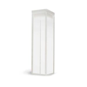 Cubeta Em Vidro Óptico 4 Faces Polidas Passo 10 Mm Volume 3,5 Ml