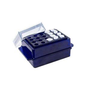 RACK TERMOESTÁVEL DUPLA FACE PARA 20 TUBOS DE 2 E 0,5 ML