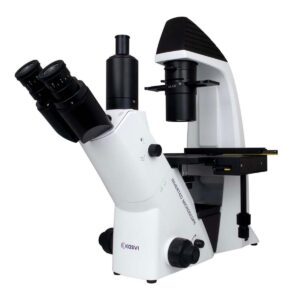 Microscópio Biológico Trinocular Invertido